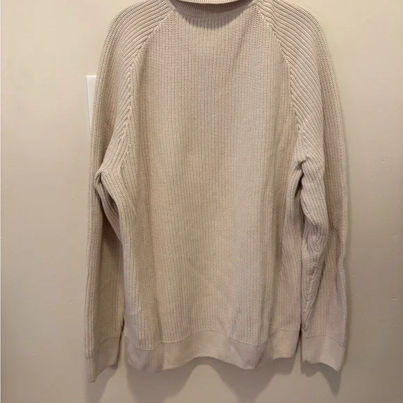 Madewell cream cotton sweater - Picture 4 of 6
